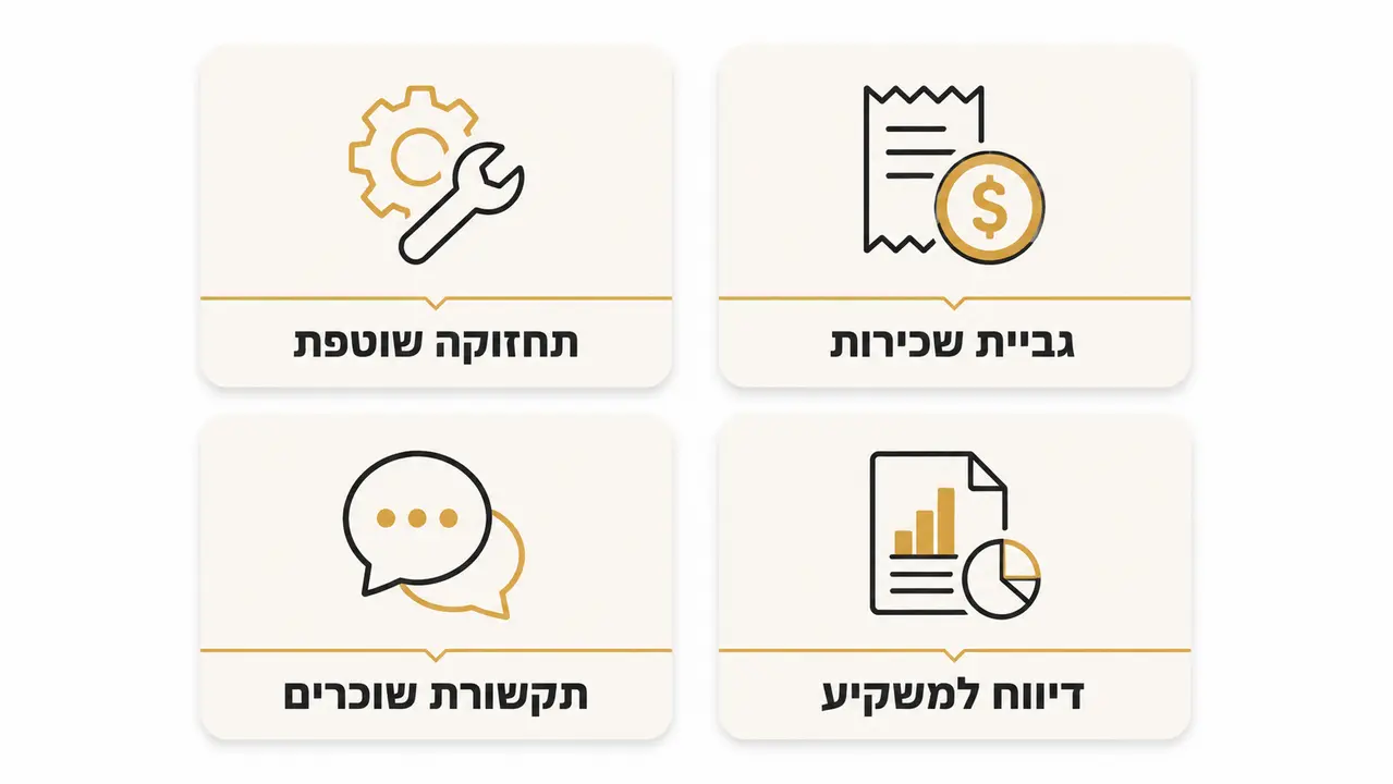 כמה עולה ניהול נכס בטביליסי למשקיע מישראל, ומה זה כולל בפועל?